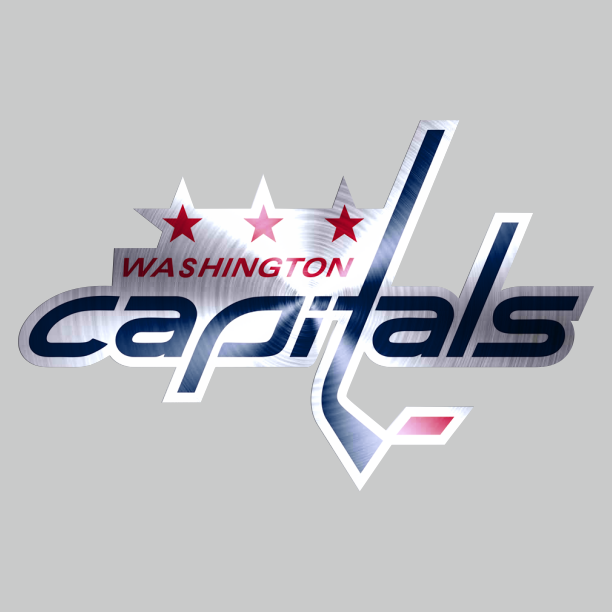 Washington Capitals Stainless steel logo iron on paper